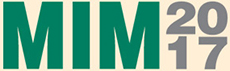 MIM 2017 - International Conference on Injections Molding of Metals, Ceramics and Carbides